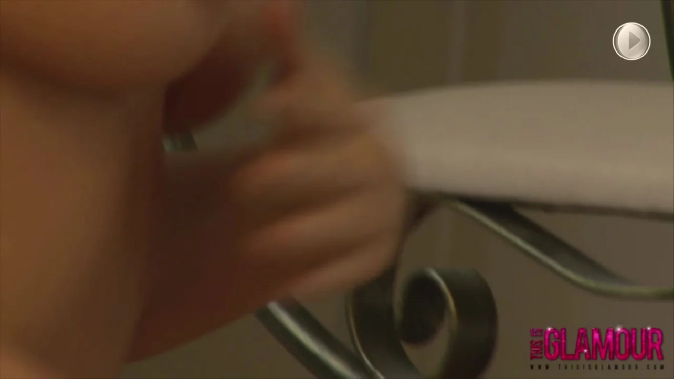 ThisIsGlamour Robyn Hunt Seduces In Bra Panties And White Stilettos BTS XXX